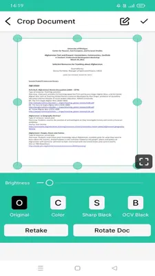 Document Scanner android App screenshot 2